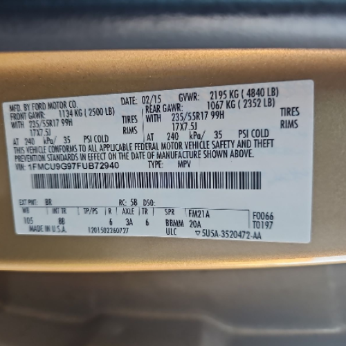 2015 Ford Escape SE